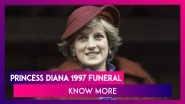 Looking Back At Princess Diana's Funeral On September 6, 1997 At London&rsquo;s Westminster Abbey