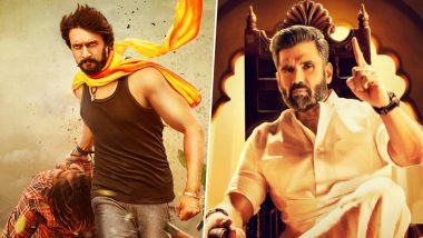 Pailwaan Quick Movie Review: Kichcha Sudeep and Suniel Shetty’s Action Flick Ends on a Sooryavansham Note in the First Half!