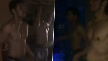 Shirtless Parth Samthaan and Sahil Anand Dancing to Akshay Kumar’s ‘Desi Boyz’ Is as Wacky as It Gets (Watch Video)