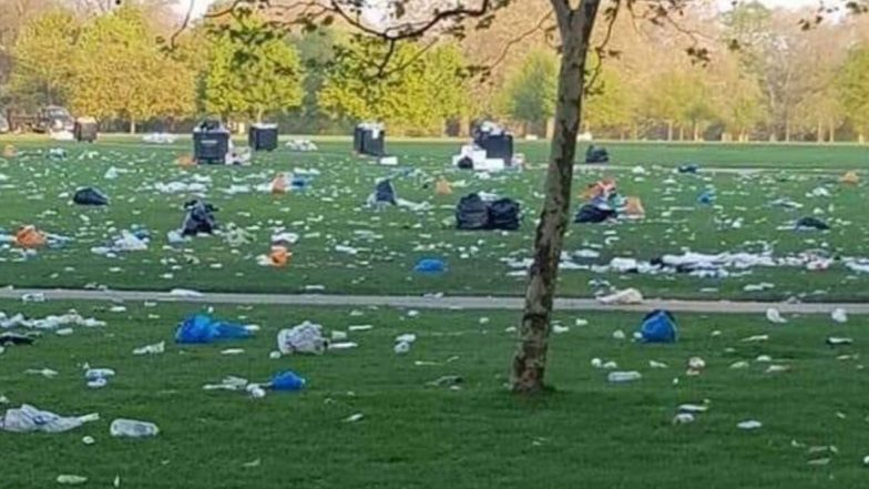 Old Fake Photo Accusing Australian Global Climate Strike Protesters of Littering Hyde Park Goes Viral! Here's The Truth  ‏