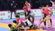 PKL 2019 Match Results: Pink Panthers' Encounter Against Gujarat Fortune Giants Ends in Thrilling Tie, UP Yoddha Beat Tamil Thalaivas