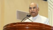 Eid al-Adha 2021 Greetings: President Ram Nath Kovind Extends Wishes to Nation on Eid-ul-Zuha