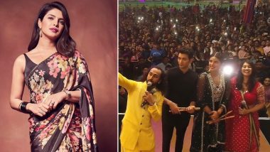 Priyanka Chopra Jonas is Drenched in Navratri Vibes as She Shows Off Dandiya Moves While Promoting The Sky Is Pink (Watch Video)