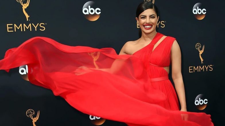 Emmys 2019: Priyanka Chopra Twirls Her Way Back to Flashback Moments When She Graced the Red Carpet (View Pics)