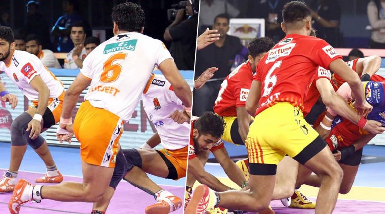 Composed Puneri Paltan Beat Gujarat Gujarat Fortunegiants 43–33 at Home