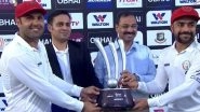 Afghanistan Defeat Bangladesh by 225 Runs in One-Off Test Match; Netizens Hail Rashid Khan for Bagging 11 Wickets