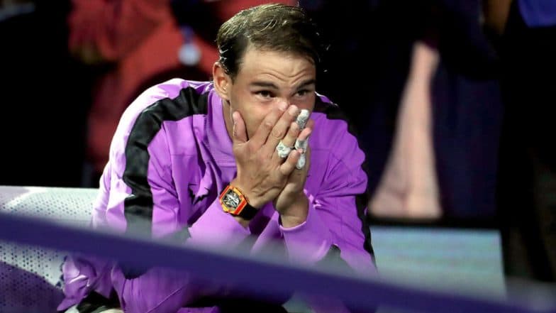 Rafael Nadal Breaks Down into Tears after Winning a Five-Set Thriller in US Open 2019 Final to Make It 19 Grand Slam Titles Rafael Nadal Breaks Down into Tears after Winning a Five-Set Thriller in US Open 2019 Final to Make It 19 Grand Slam Titles