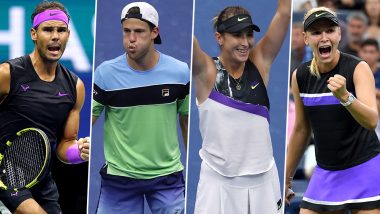 US Open 2019: Rafael Nadal vs Diego Schwartzman, Belinda Bencic vs Donna Vekic & Other Quarter-Final Tennis Matches To Watch Out For at Flushing Meadows