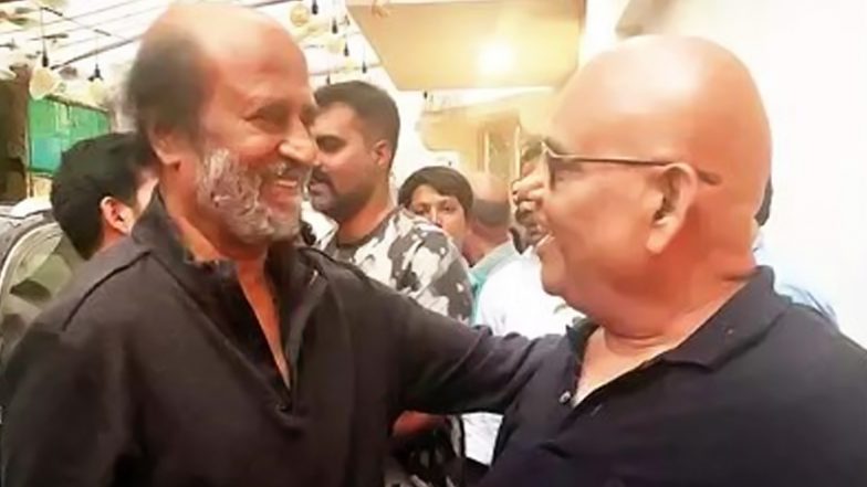 Satish Kaushik Bumps into Superstar Rajinikanth in Mumbai, Calls Thalaiva ‘Humble’ (View Pic)