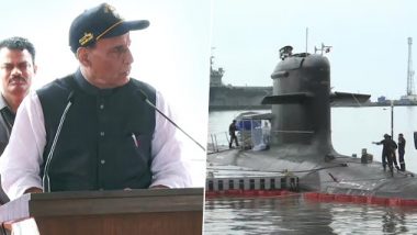 INS Khanderi Commissioned Into Indian Navy: Rajnath Singh Says India's Naval Force Capable of  Delivering 'Bigger Blow' to Pakistan