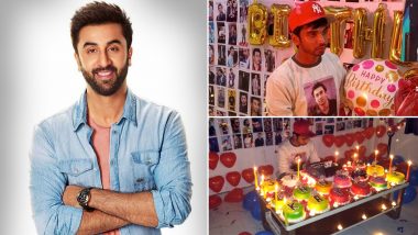 Ranbir Kapoor’s Die-Hard Fan Vikrant Singh Celebrates Actor’s Birthday in True Filmy Isstyle, Pics Go Viral!