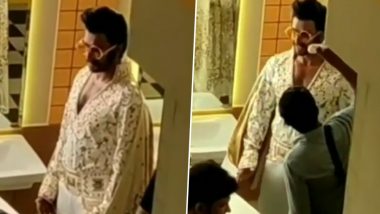 Ranveer Singh Turns Into Elvis Presley and His Uncanny Resemblance With the Iconic American Singer Will Stun You! (Watch Video)