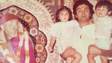 Rishi Kapoor Birthday: Adorable Throwback Pics of the Bollywood Actor That Will Melt Your Heart