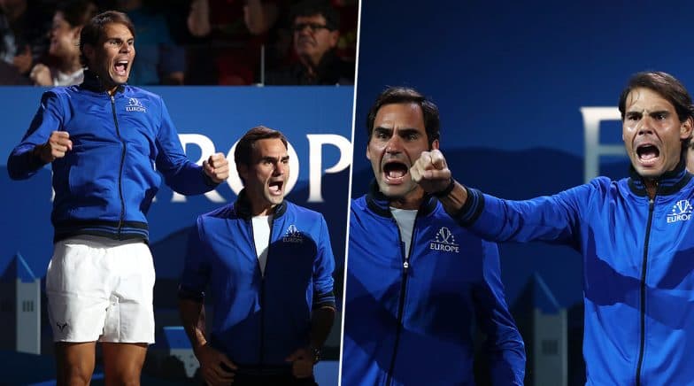 When Tennis Greats Roger Federer and Rafael Nadal Turned Fans and Watched a Live Tennis Match