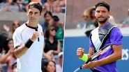 Roger Federer vs Grigor Dimitrov, US Open 2019 Live Streaming & Match Time in IST: Get Telecast & Free Online Stream Details of Quarter-Final Match in India