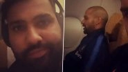 Shikhar Dhawan Talks to Himself? Rohit Sharma Secretly Records His Batting Partner&rsquo;s Bizarre Habit, Dhawan Clarifies What He Was Doing (Watch Video)