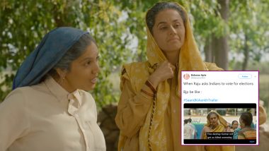 Saand Ki Aankh Funny Memes Explode on Twitter After Trailer of Taapsee Pannu and Bhumi Pednekar Movie Releases Online!