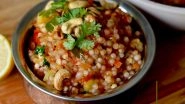 Quick Sabudana Recipes for Navratri 2019 Fast: Observe Sharad Navaratri Vrat With Healthy Tapioca Sago Recipes That Are Filling and Easy to Make!