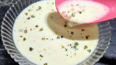 Navratri 2019 Day 2 White Colour Recipe: Make Delicious and Vrat-Friendly Sabudana Kheer on the Second Day of Navratri