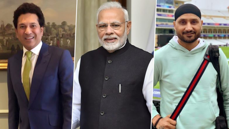 Narendra Modi 69th Birthday: SachinTendulkar, Harbhajan Singh and Other Members of Sports Fraternity Wish the Indian Prime Minister