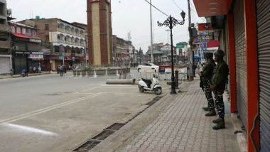 Lockdown 5.0: Jammu & Kashmir Govt Issues Guidelines for Extending Restrictions Till June 8