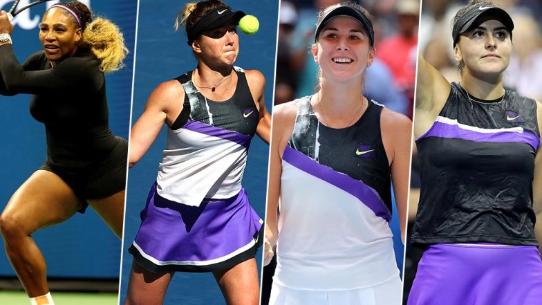 US Open 2019 Women's Semi-Final Lineup: Serena Williams vs Elina Svitolina and Belinda Bencic vs Bianca Andreescu Tennis Matches To Watch Out For at Flushing Meadows