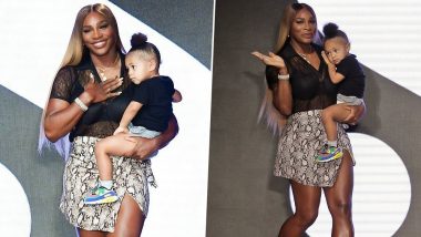 Serena Williams Carries Daughter Alexis Olympia to Walk NYFW Runway Together! View Adorable Pics of Tennis Star With Her Baby Girl