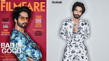 Shahid Kapoor’s Impeccable Style and Charming Demeanour Are on Display in His Latest Filmfare Photoshoot (View Pics)