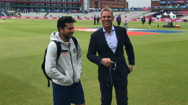 Shane Warne Fan Kuldeep Yadav Wishes Him on 50th Birthday