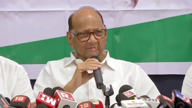 NCP Chief Sharad Pawar Hits Out at BJP, Says Saffron Party Has Only Article 370 for All Questions Raised During Maharashtra Poll Campaign