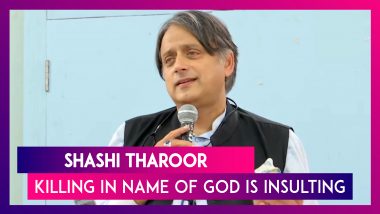 Shashi Tharoor Slams Hindutva; Says Killing In The Name Of Lord Ram Is Insulting To Hindu Religion