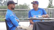 Here&rsquo;s How Ravi Shastri and Shikhar Dhawan Spent Their Morning Ahead of the First T20I Between India and South Africa!