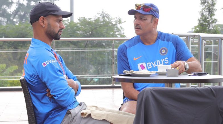 Here’s How Ravi Shastri and Shikhar Dhawan Spent Their Morning Ahead of the First T20I 