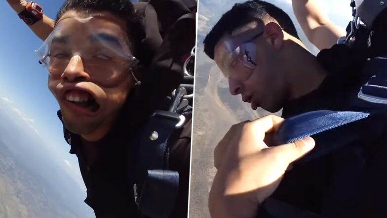 Tired of Paragliding 'Land Kara De Bhai' Video? New Video of US Marine Fainting Thrice While Skydiving Goes Viral Tired of Paragliding 'Land Kara De Bhai' Video? New Video of US Marine Fainting Thrice While Skydiving Goes Viral