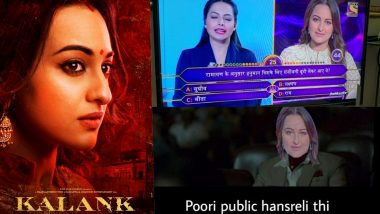 Sonakshi Sinha’s KBC 11 Funny Memes Are 'Asli Sona' After She Fails to Answer 'For Whom Hanuman Got Sanjeevani Buti' on Amitabh Bachchan’s Show