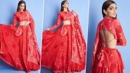 Yo or Hell No! Sonam Kapoor in a Traditional Red Lehenga for The Zoya Factor Promotions