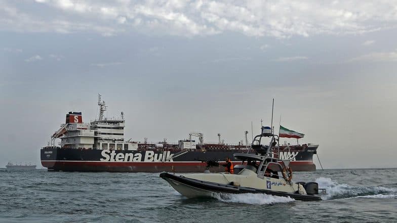 British-Flagged Oil Tanker Stena Impero Sets Sail After Iran Release British-Flagged Oil Tanker Stena Impero Sets Sail After Iran Release