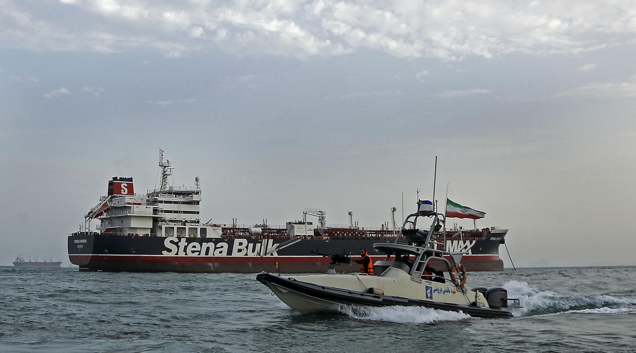 British-Flagged Oil Tanker Stena Impero Sets Sail After Iran Release British-Flagged Oil Tanker Stena Impero Sets Sail After Iran Release
