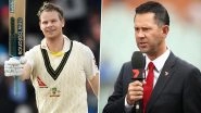 Ricky Ponting Calls Steve Smith 'Genuis' for His Double Ton in the 4th Ashes 2019 Test