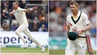 David Warner Becomes Stuart's Bunny: ICC Leads the Troll Pack As Broad Gets Australian Opener For Fifth Time in Ashes 2019