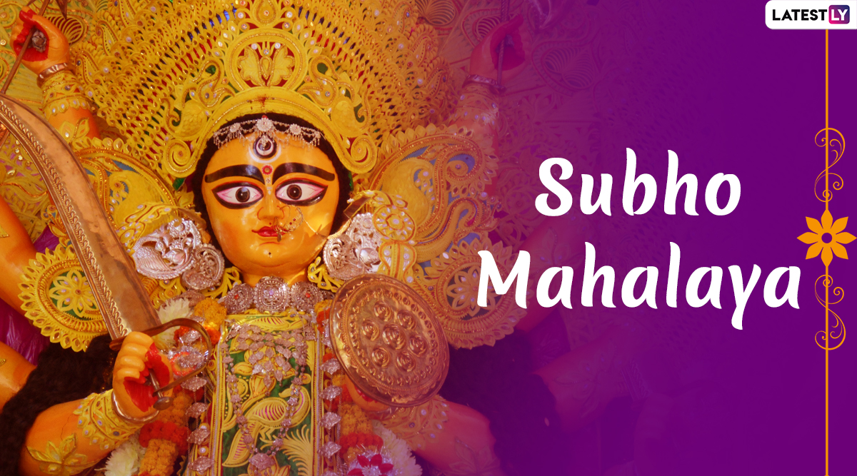 STC Wallpaper - Let's welcome Maa home, as she brings with her bundles of  blessings, joy and grace. Shubho Mahalaya!! #Mahalaya #DurgaPuja Homebliss  #STCWallpaper #FestiveGreetings | Facebook