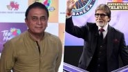 Sunil Gavaskar Imitates Amitabh Bacchan from KBC, Refers to Answer of &lsquo;India&rsquo;s No 4 Batting Position&rsquo; As &lsquo;Crorepati&rsquo; Question during IND vs SA 3rd T20I Match