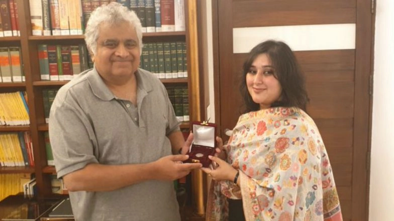 Sushma Swaraj's Daughter Bansuri Fulfills Mother's Promise to Lawyer Harish Salve Regarding Kulbhushan Jadhav Case, See Emotional Picture