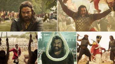 Sye Raa Narasimha Reddy Trailer 2: Megastar Chiranjeevi as the Freedom Fighter and His Battle against the British Is Portrayed Brilliantly (Watch Video)
