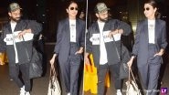 Anushka Sharma and Virat Kohli Twin in Monochromes as They Return from West Indies (View Pics)