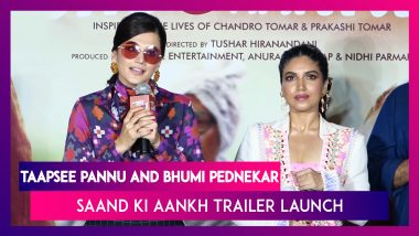Saand Ki Aankh Trailer Launch: Taapsee Pannu Wanted to Do a Two-Heroine Film So She Approached the Makers