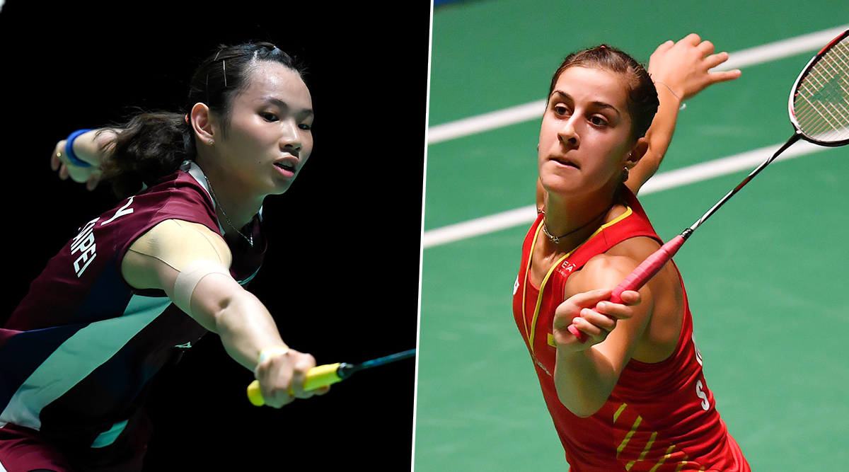 Carolina Marin vs Tai Tzu Ying, BWF China Open 2019 Final Live Streaming Online How to Watch Free Live Telecast of Badminton Match on TV in India? 🏆 LatestLY
