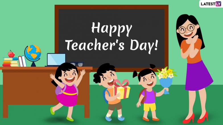 Happy Teacher's Day 2019 Greetings: WhatsApp Stickers, GIF Images ...