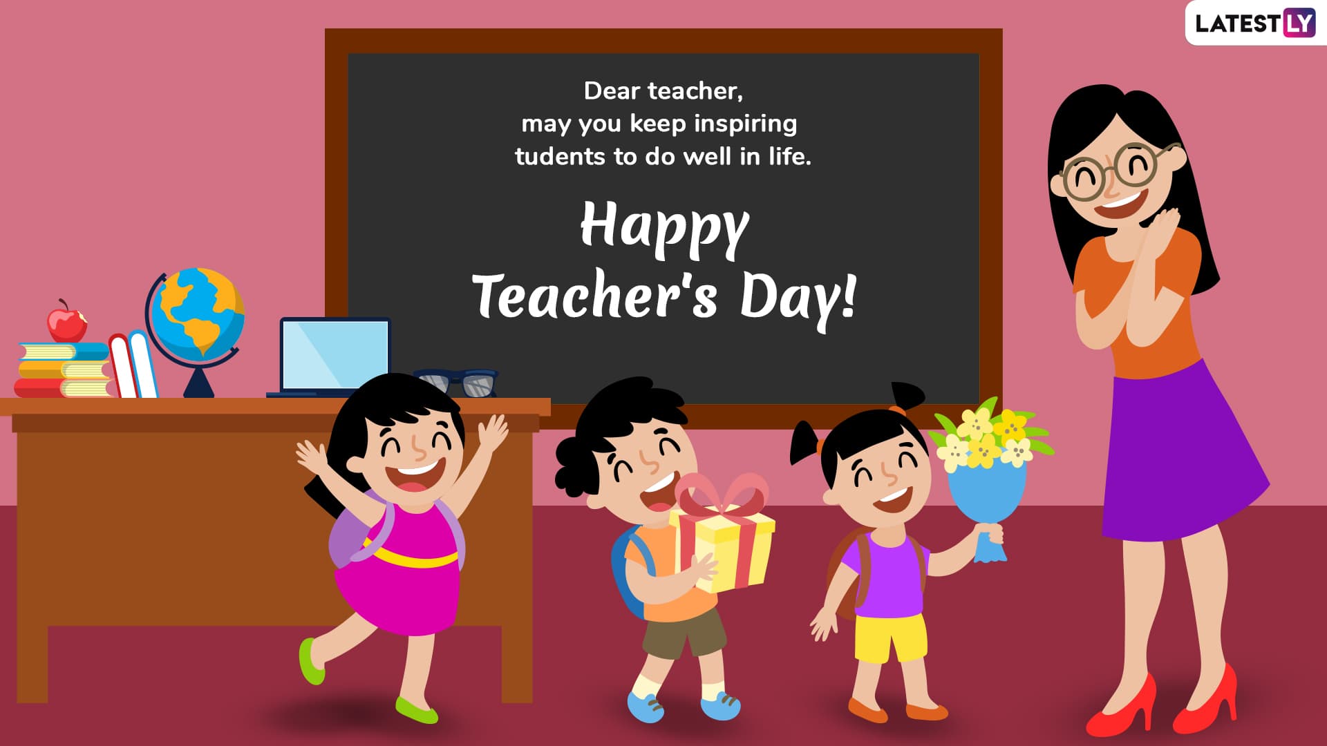 Happy Teacher's Day 2020 Greetings WhatsApp Stickers, GIF Images