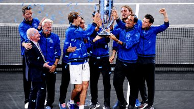 Roger Federer Has a Dream Come True Moment After Team Europe Lifts Laver Cup 2019 Trophy in Switzerland, Read Swiss Tennis Ace's Post